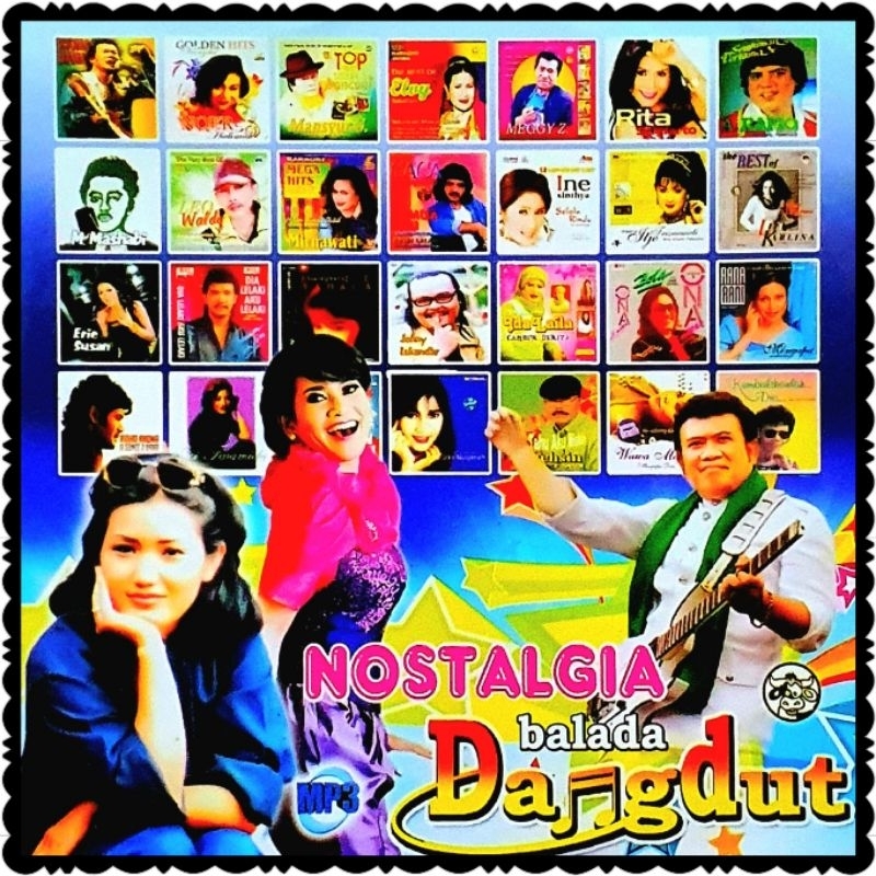 KASET CD MP3 KOLEKSI LENGKAP LAGU DANGDUT NOSTALGIA-LAGU DANGDUT LAWAS-LAGU DANGDUT-KASET MP3 LAGU D