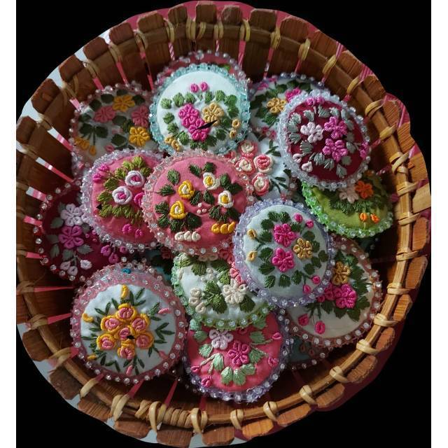 Almira Handmade Bros Pin Sulam Almira