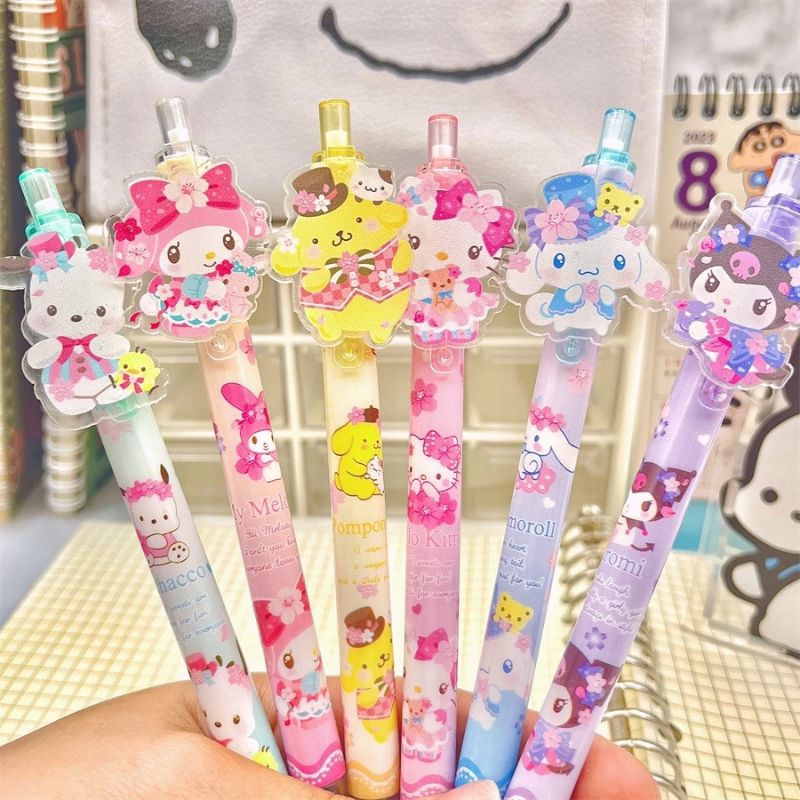 

pulpen cetek akrilik sanrio