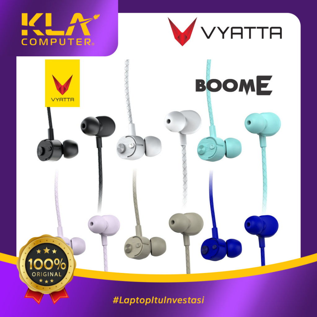 Vyatta BOOM E Ultra Bass Wired Earphone