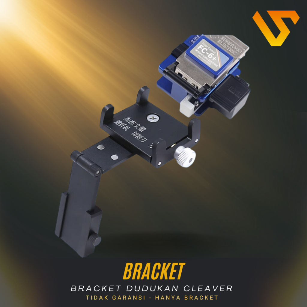 Bracket Dudukan Fiber Optic Cleaver|tatakan Cleaver di Splicer FO