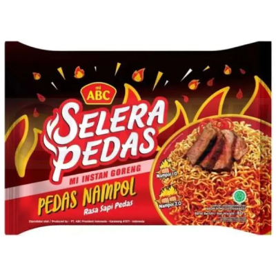 

ABC Mie Goreng Pedas Nampol 80gr