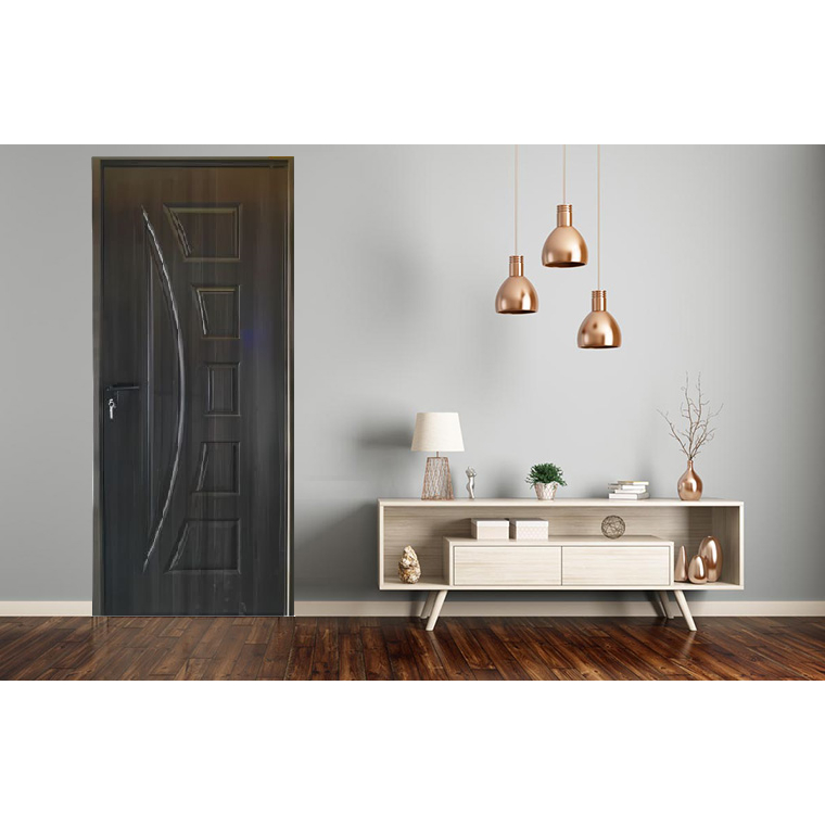 Pintu Kayu Full set lengkap Kusen aluminium Wood modern minimalis