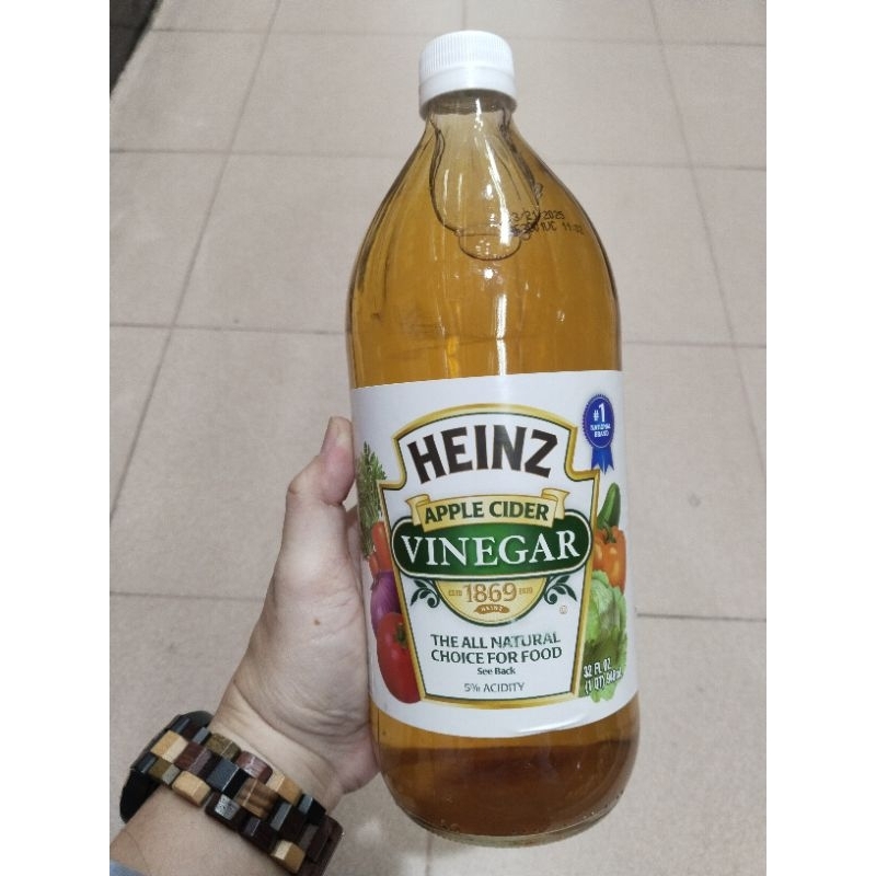 

896ml HEINZ Apple Vinegar / Cuka Apel