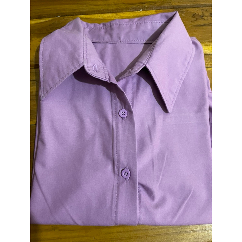 Preloved Kemeja Ungu
