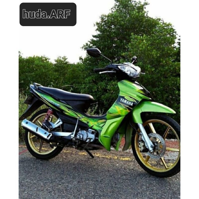 striping sticker lis decal standar ori yamaha jupiter z 2009 2008 jup z burhan