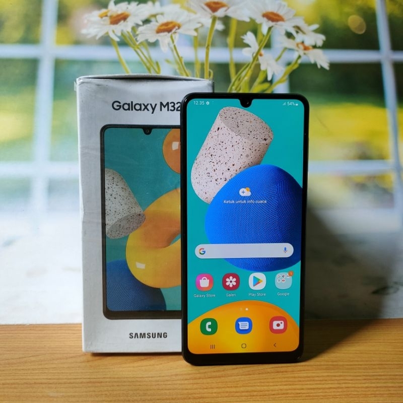 SAMSUNG M32 6/128 FULLSET ORIGINAL