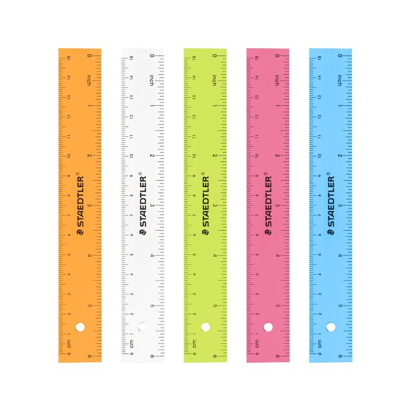 

Stationery Haul - STAEDTLER Penggaris Warna Pastel dan Neon 15cm