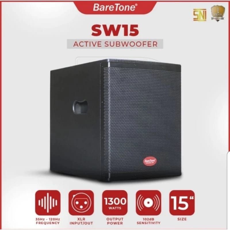 subwoofer aktif Baretone sw15 original subwoofer sw15 15 inch