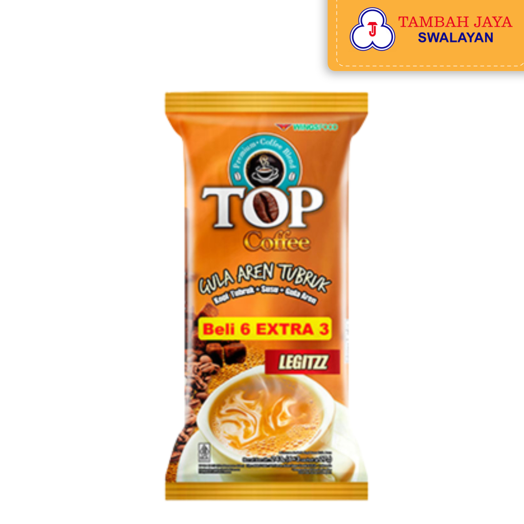 

Top Coffee Gula Aren Legitz isi 9 sachet