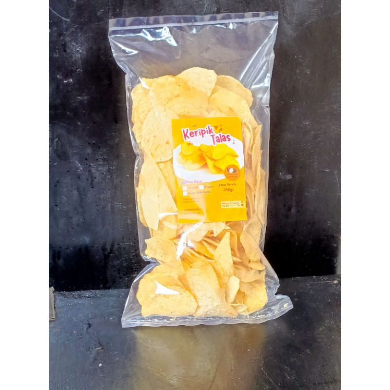 

Kripik Talas Original Original Asin Bawang Gurih