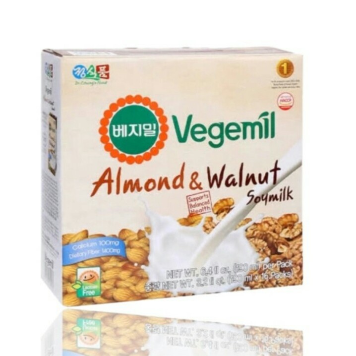 

Gift Set Vegemil Almond dan Walnut Soy Milk 190ml x 16pcs