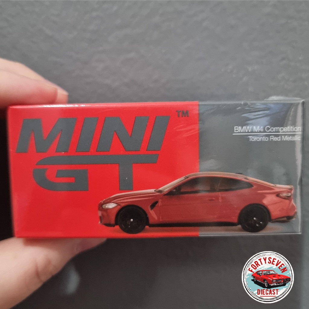 Mini GT minigt mgt 566 BMW M4 Competition Toronto Red Metallic MGT00566 m 4