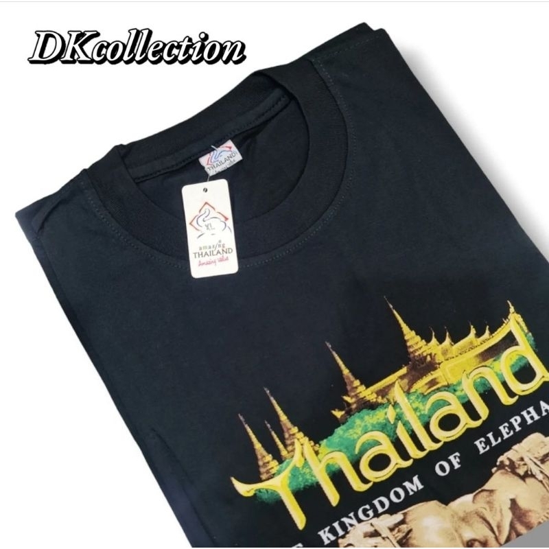 KAOS HITAM THAILAND KAOS THAILAND HITAM BAJU HITAM THAILAND SOUVENIR BAJU THAILAND