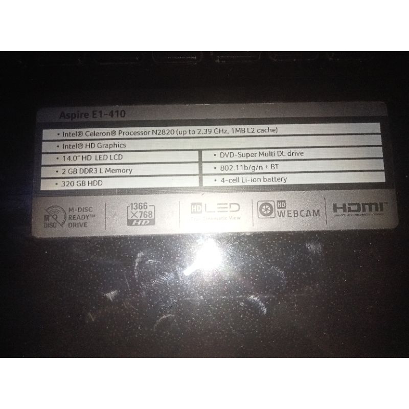 frame keyboard Acer Aspire E1-410