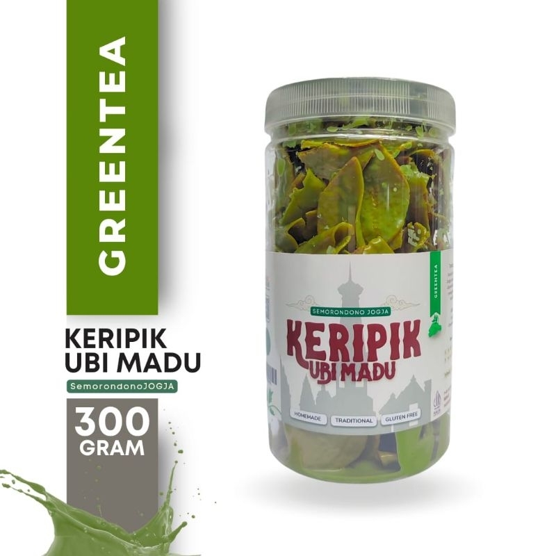 

Keripik Ubi Madu Greentea 300gr SemorondonoJOGJA