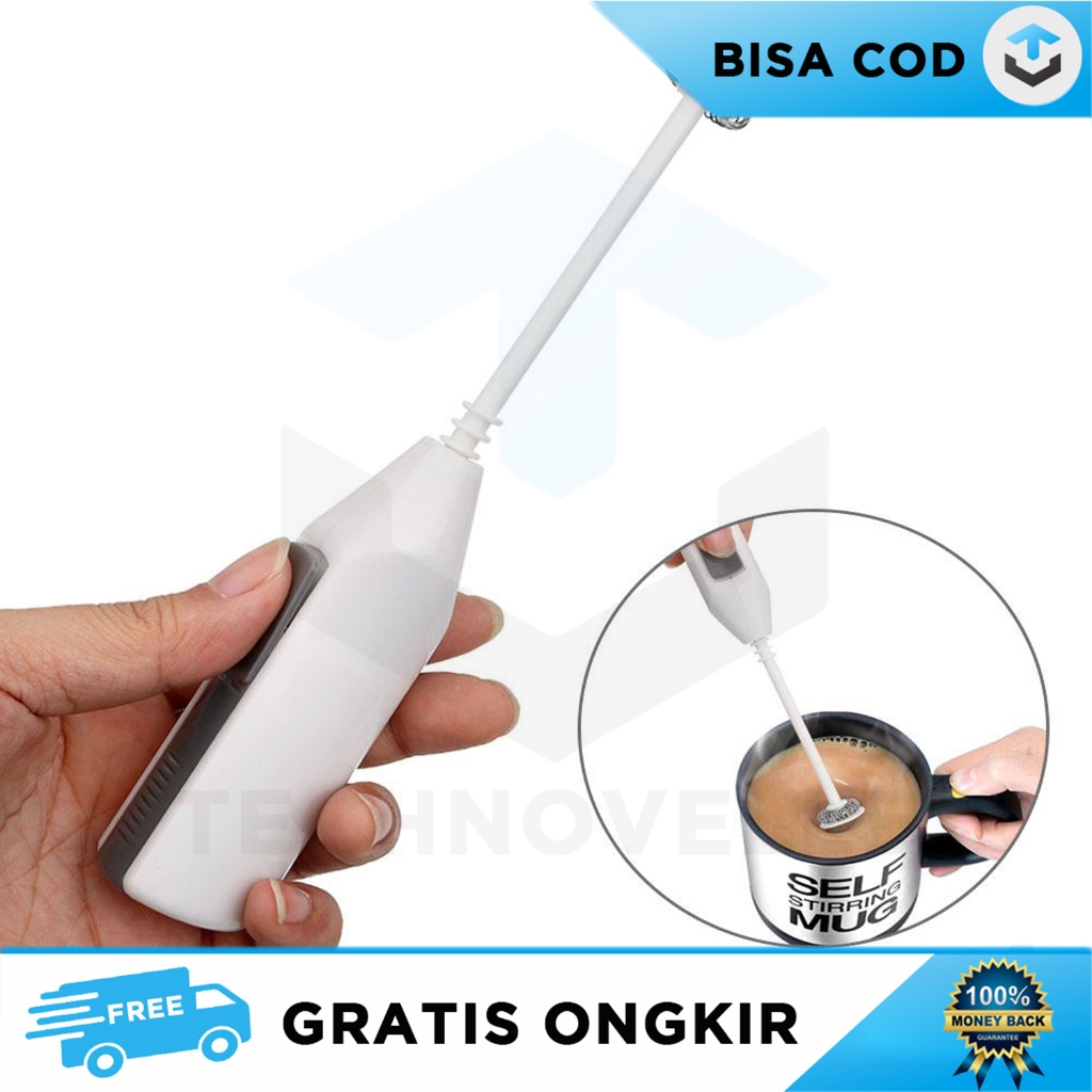 HAND MIXER PORTABLE MINI MIXER KECIL PENGOCOK TELUR DAN KOPI OTOMATIS