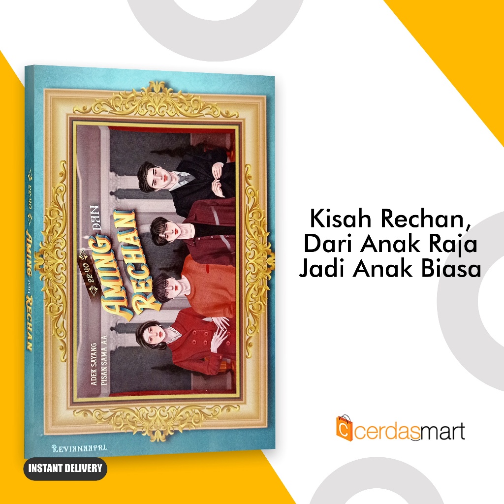Buku Novel Aming Dan Rechan - Akad - Revianaaprl