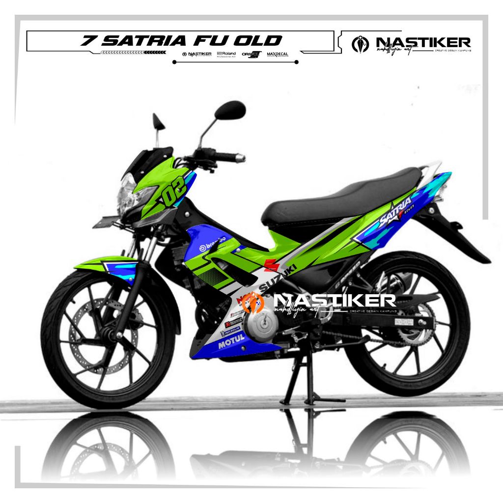 Decal KIT SATRIA FU OLD - DECAL SATRIA FU BARONG FULBODY custom