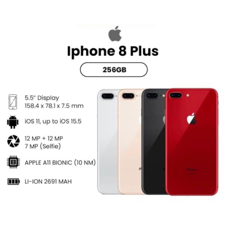 IPHONE 8 PLUS / IPHONE BEKAS