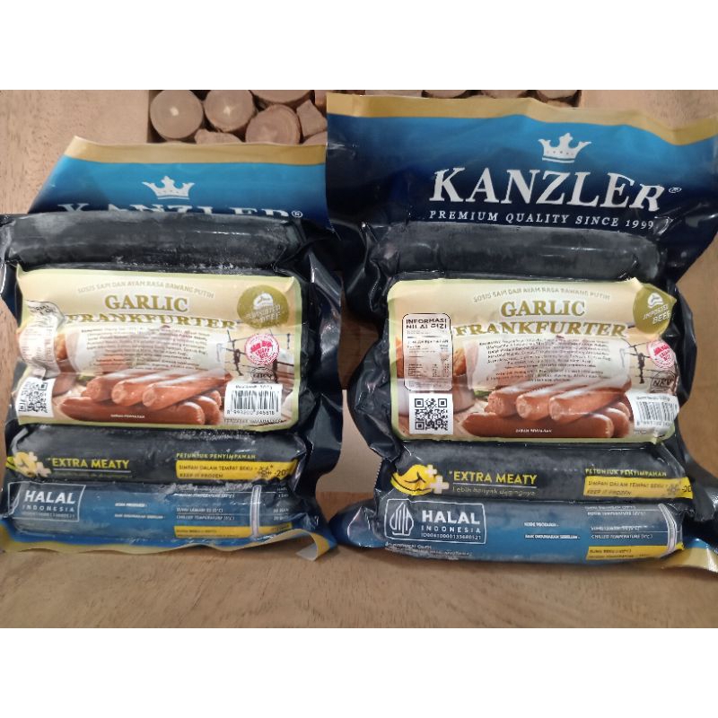

Kanzler Sosis Garlic Frankfuter 300 gr