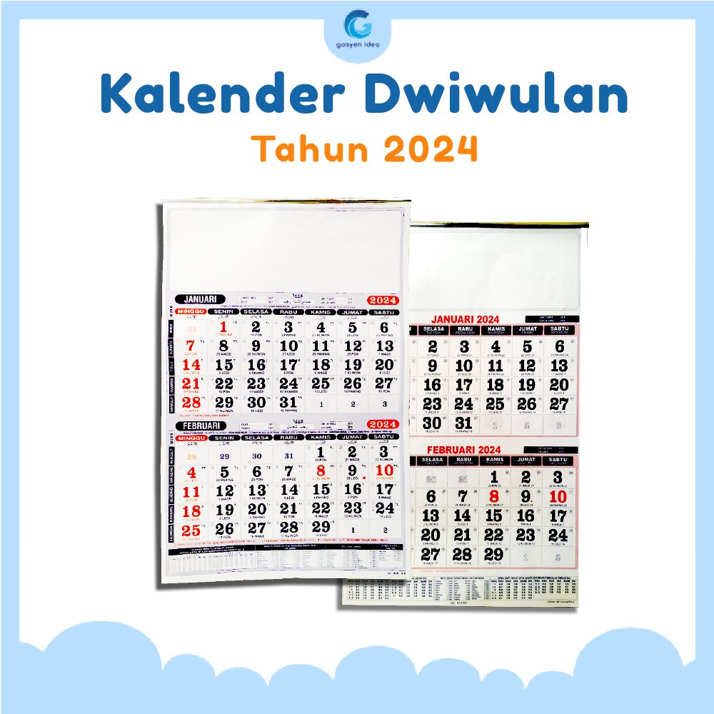 

Kalender Dinding Dwiwulan Tahun 2024