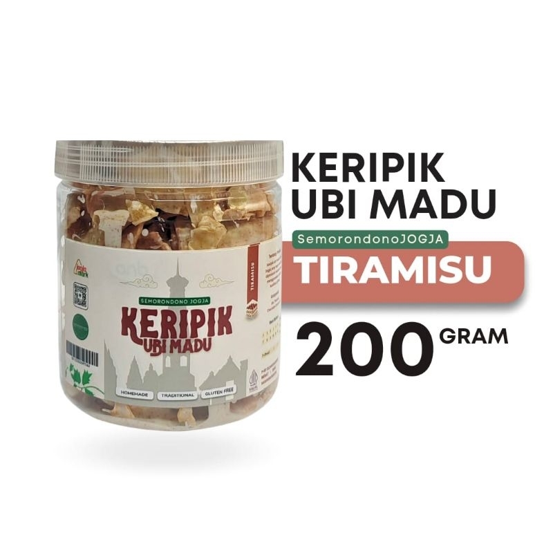 

Keripik Ubi Madu Tiramisu 200gr SemorondonoJOGJA