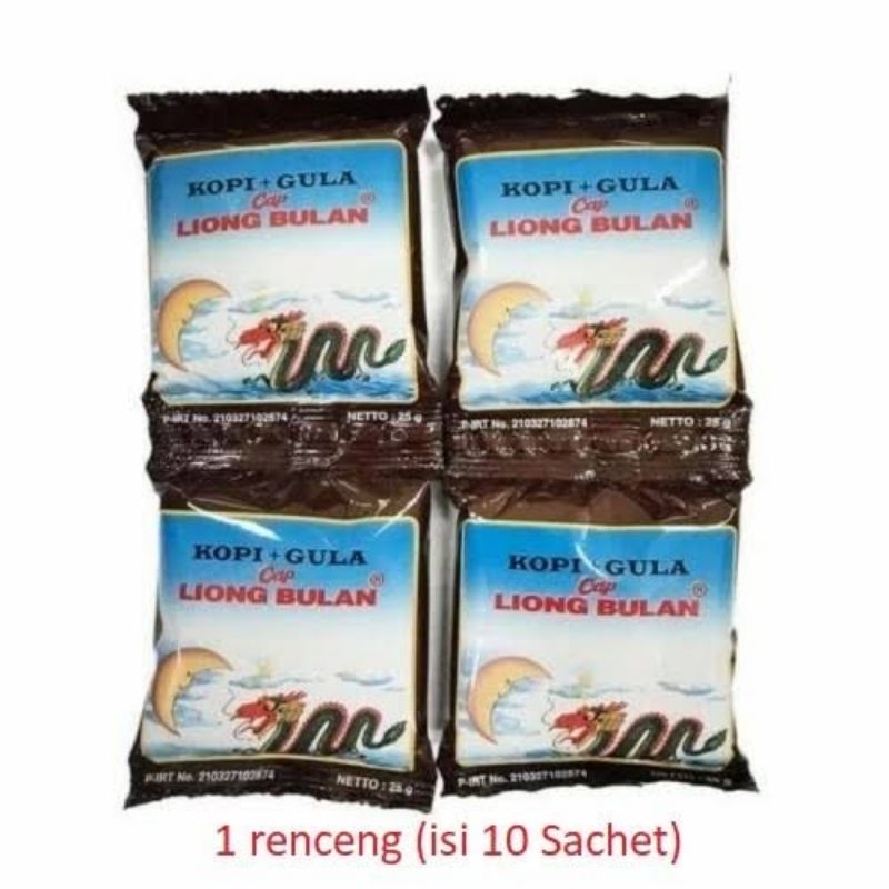 

KOPI LIONG BULAN (GULA + KOPI) ISI 20 SACHET @25 Gram