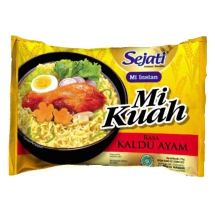 

Sejati Mi Kuah Kaldu Ayam 70gr