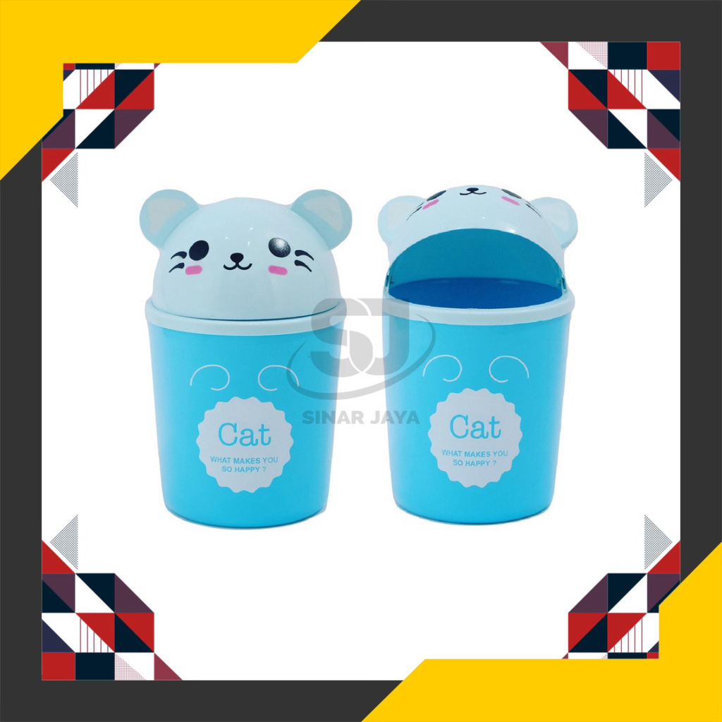 Terbaru Tempat sampah mini Calista/tempat sampah mini/tempat sampah kosmetik Diskon