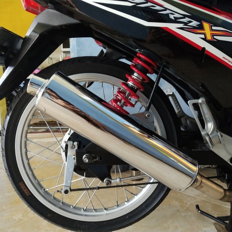 Silincer Knalpot Suzuki Satria Fu 150 engkel Original Bobokan