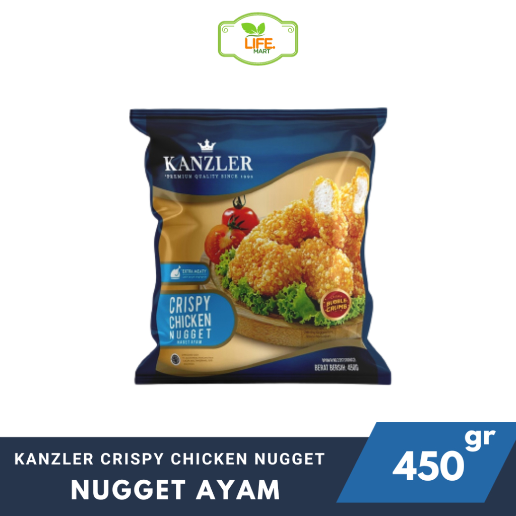 

Kanzler Crispy Nugget Chicken Nugget Ayam 450gr