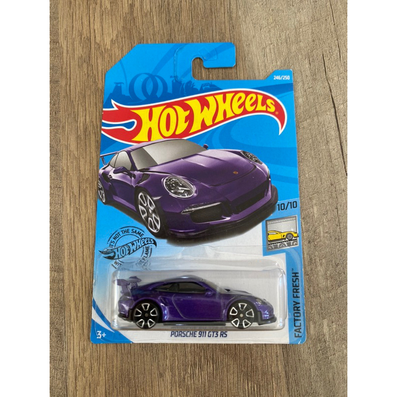 Hotwheels PORSCHE 911 GT3 RS PURPLE