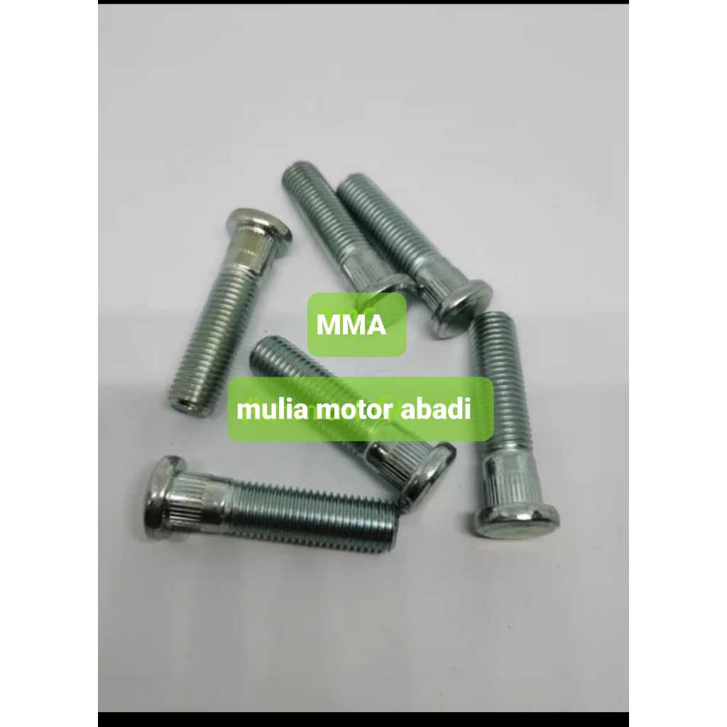 Baut roda Honda jazz CRV city Freed Mobilio Brio brv panjang 48 mm original japan