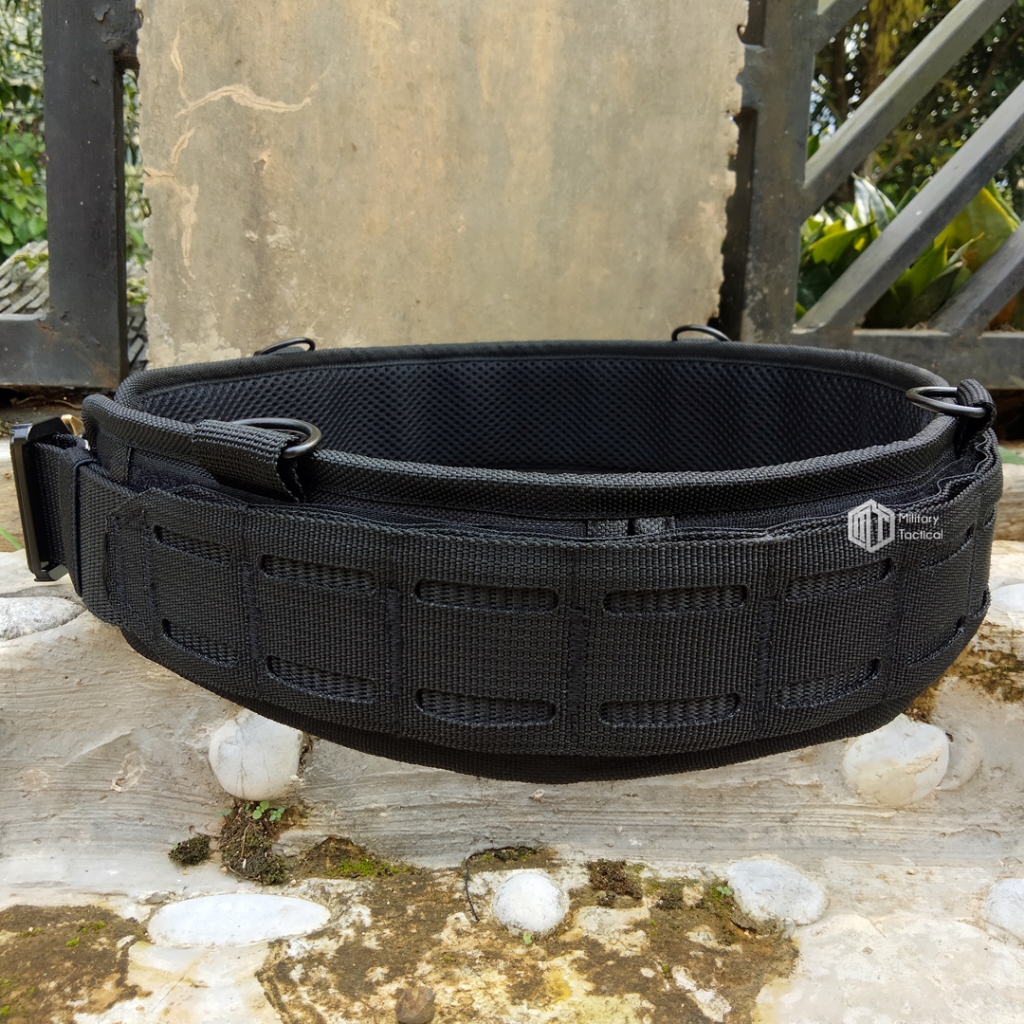 Warbelt Tactical Warbelt Cutting Laser Terbaru Warna Hitam
