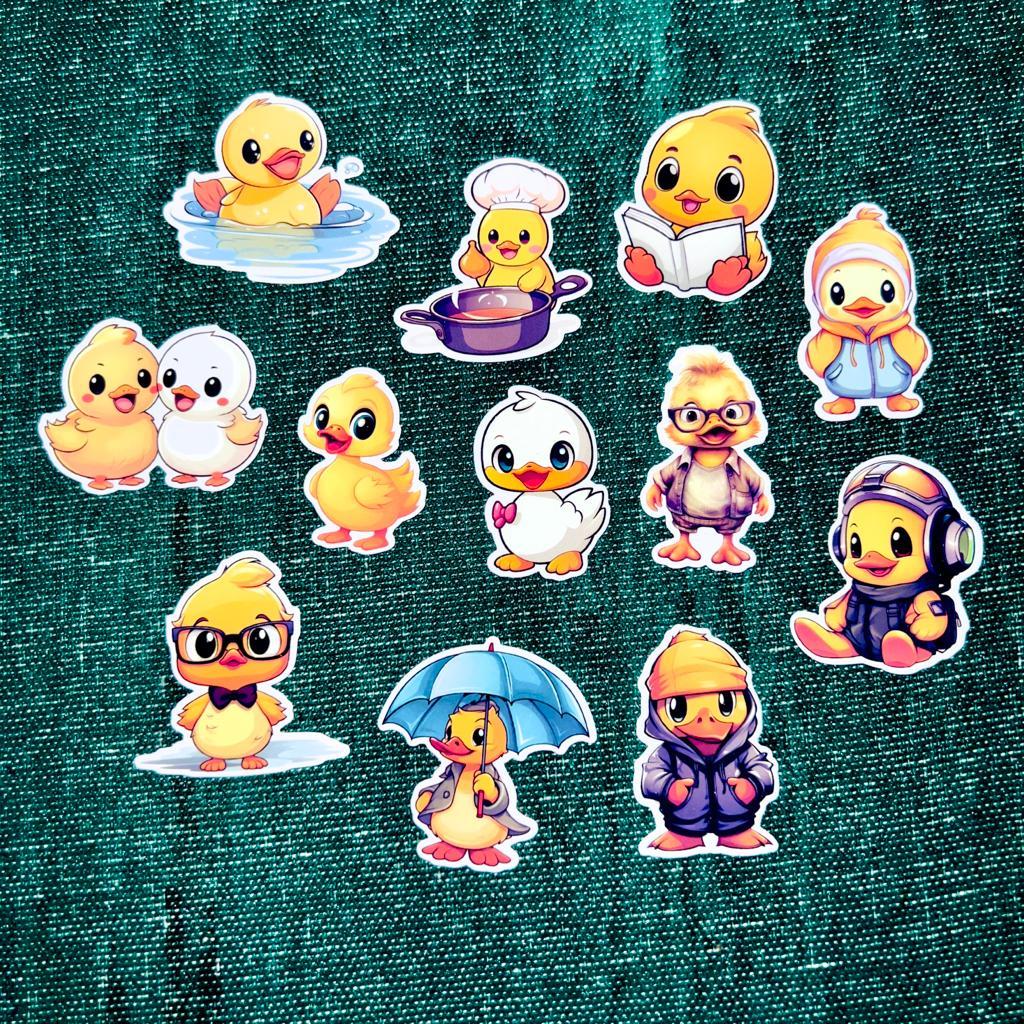 

STIKERKUN.ID CUTTING STICKER STIKER ANTI AIR EDISI BEBEK KUNING LUCU IMUT ( 12 PCS ) / STIKER CUSTOM JURNALING JOURNALING DEKORASI DIARI MURAH / CETAK STIKER SOUVENIR LUCU VIRAL STIKER AESTHETIC STIKER DINDING STIKER LUCU STIKER HELM