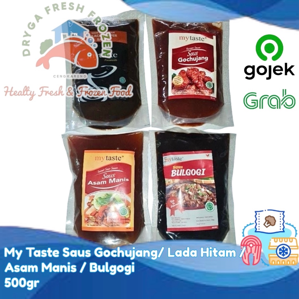

My Taste Saus Gochujang Blackpepper Asam Manis Thai Chicken 500gr