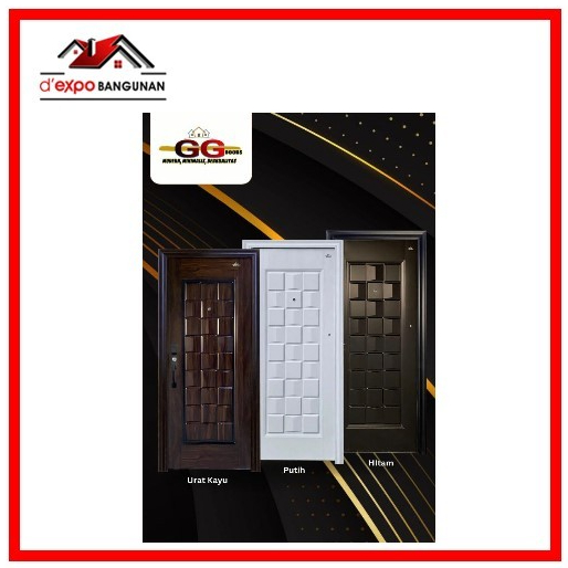 Pintu Baja GG - Luxury 90x210