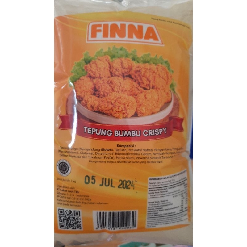 

Finna Tepung Bumbu Crispy 1kg