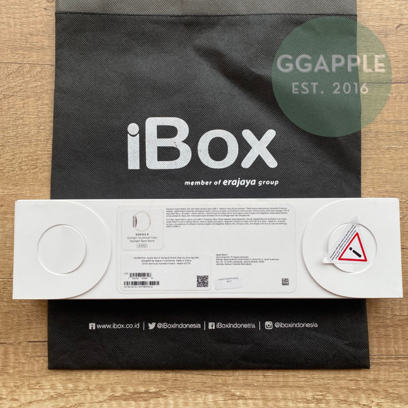 Apple Watch Series 8 41mm Starlight segel BNIB Original Apple