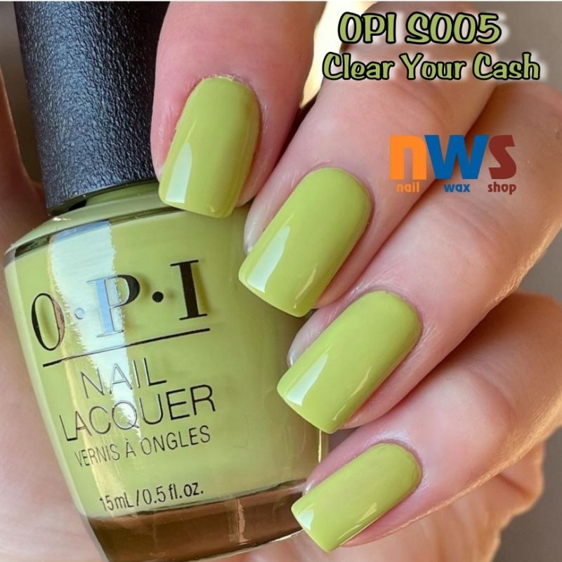 Kutek OPI / OPI Lacquer / Nail Polish / OPI Clear Your Cash / OPI S005