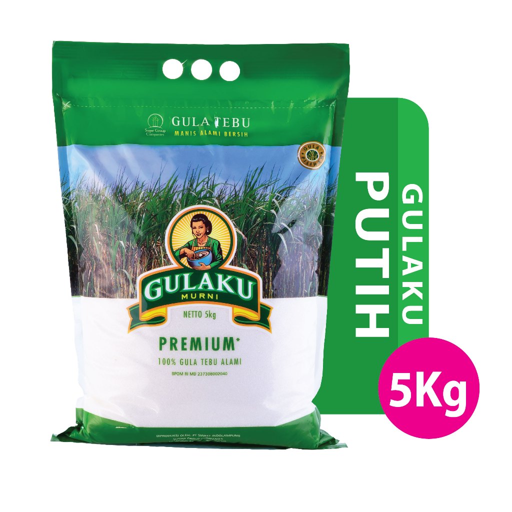 

Gulaku Premium Hijau kemasan 5 kg