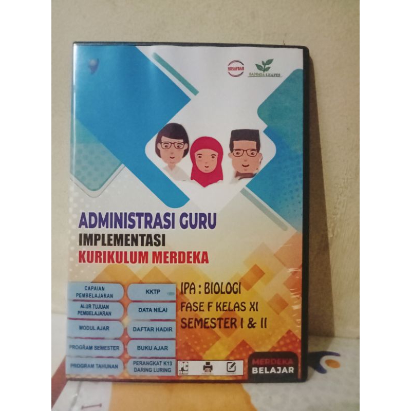 

CD MODUL AJAR ADMINISTRASI GURU MATA PELAJARAN (IPA.BIOLOGI) SMA KLS 11 SEMESTER 1 &2