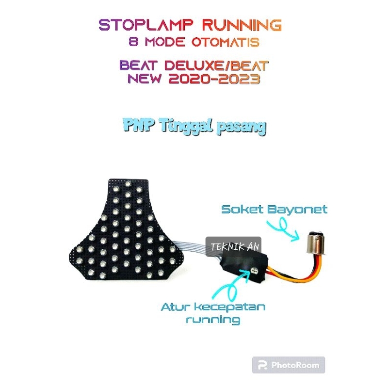 STOPLAMP RUNNING BEAT DELUXE | BEAT STREET | BEAT NEW LED 2020-2024