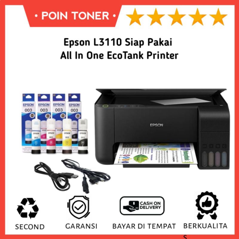 Jual printer Epson L3110 bekas berkualitas