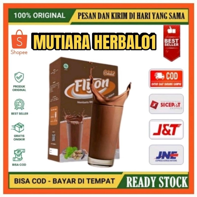 

Susu Flyon COKLAT Susu Penggemuk Badan Dan Penambah Nafsu Makan Original Vitamin