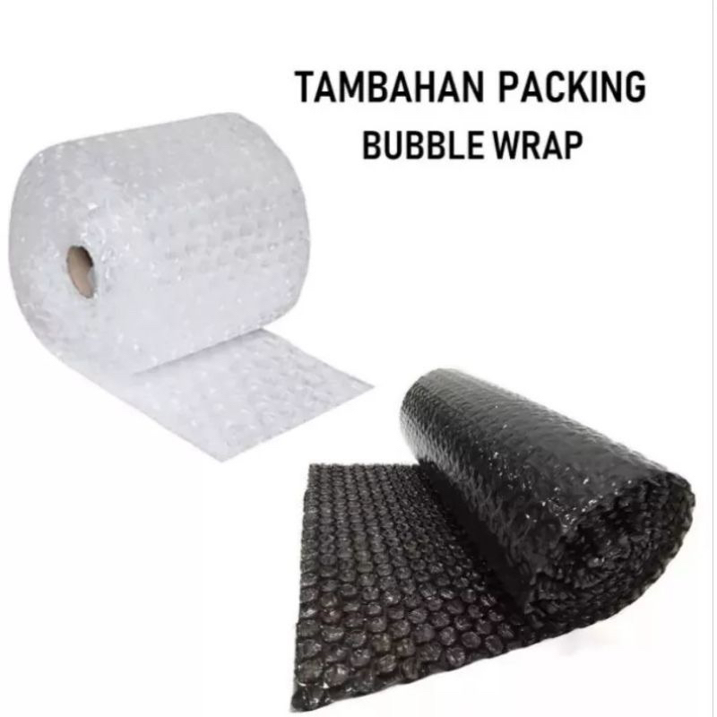 

Tambahan Packing safety Buble Wrap + double sterofoam
