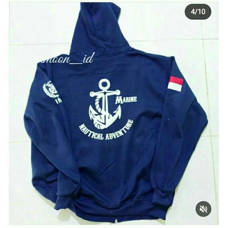 JAKET PELAUT JAKET JANGKAR JAKET SABLON CUSTOM JAKET HODDIE HOODIE JAKET PELAYARAN JAKET KAPTEN JAKE