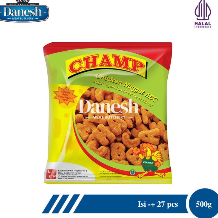 

Champ Nugget ABC 500gr Makanan Instan Siap Goreng Frozen Food Termurah By Daneshmeat_butchery