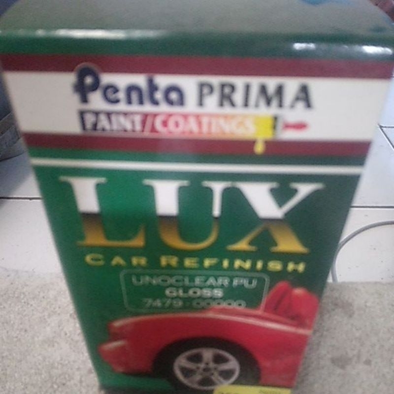 clear lux car refinish gloss